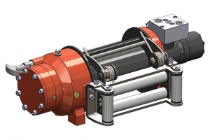 Wyciągarka hydrauliczna HAMMER HMW 3.6 PHT-EN - Manual clutch (ALUMINUM BODY)